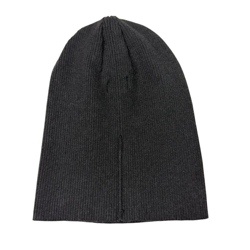 A New Day Black Ribbed Knit Lightweight Beanie Women’s One Size - Picture 3 of 7